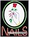 Nails Neon Sign (31H x 24L x 3D)