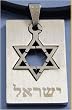 Zionist Dog Tag with Star of David Necklace
