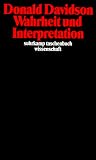 Wahrheit und Interpretation - Donald Davidson