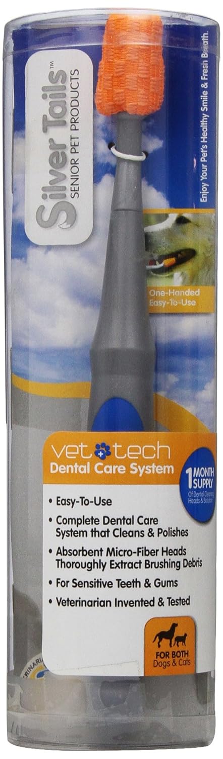 Amazon.com : Silver Tails Vet-tech Dental Care Cleaning Solution ...
