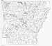 LAMINATED State of Arkansas ZIP Code Map wall sized print by WorkingMaps, Measured in inches 42x40