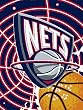 New Jersey Nets Colorful Raschel Blanket Throw - NBA Basketball Fan Shop Sports Team Merchandise