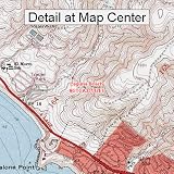 USGS Topographic Quadrangle Map - Laguna Beach, California (Folded/Waterproof)