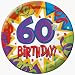 Creative Converting 60th Birthday Blast 9 Inch Dinner Plate - 96 Count