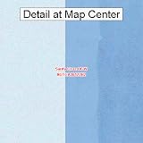 USGS Topographic Quadrangle Map - Santa Cruz OE W, California (Folded/Waterproof)