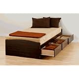 Twin Xl Platform Storage Bed