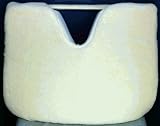 Fleece Coccyx Wedge Seat Cushion with Handle