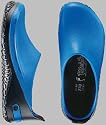 Birkis Clogs ''Active-Birki'' aus Alpro-Schaum in royalblau mit normalem Fussbett