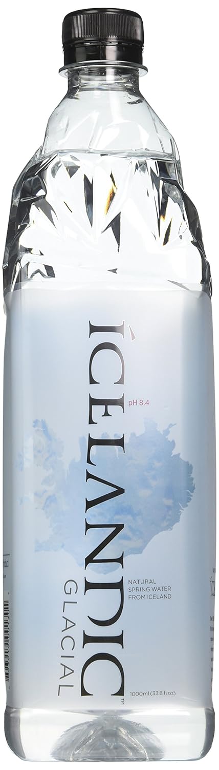 Icelandic Glacial Natural Spring Water, 500 Milliliter, 24 Count ...