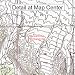 USGS Topographic Quadrangle Map - Mescal Creek, California (Folded/Waterproof)
