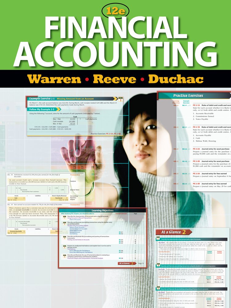 Bundle: Financial Accounting, 12th + General Ledger Software: Carl ...