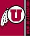 University of Utah Raschel Blanket
