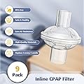 Ecleanfy 9-Pack CPAP Filter