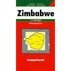 Freytag Berndt Autokarten, Zimbabwe (Ountry Mapping S.)