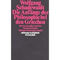 T�binger Vorlesungen Band 1: Die Anf�nge der Philosophie bei den Griechen: BD 1