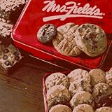 Special Mrs. Fields Classic Cookie Tin with 48 Nibblers® Bite Sized Cookies