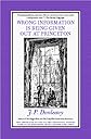 Wrong Information is Being Given Out at Princeton: The Chronicle of One of the Strangest Stories Ever to Be Rumoured about Around New York