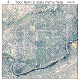 Aerial Photography Map of Arden Arcade, California 2010 CA