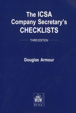 The ICSA Company Secretary's Checklists