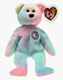 Ty Beanie Babies B B Birthday Bear Retired - B00000JXSQ