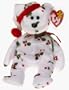 TY Beanie Baby 1998 Holiday Jingle Teddy