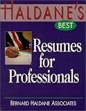 cover of Haldane's Best Resumes For Professionals (Haldane's Best)