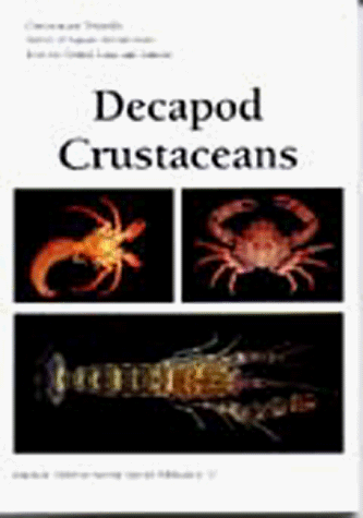 Cover image : Common and Scientific Names of Aquatic Invertebrates from the United States and Canada: Decapod Crustaceans (Special Publication (American Fisheries Society))