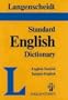 Langenscheidt English-Turkish, Turkish-English Standard Dictionary (Turkish and English Edition)