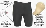 MEN's Classic Bike Shorts Cycling Bicycle Biking MED BLACK