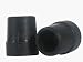 Cane Tips 5/8" Size #17 Black - 12/Pack (#39708)