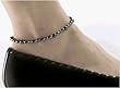 Magnetic Hematite Ankle Bracelet Anklet, 10.5" - 1 anklet
