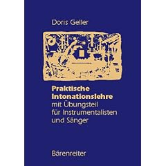 Praktische Intonationslehre f�r Instrumentalisten und S�nger: Mit �bungsteil