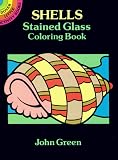Shells Stained Glass Coloring Book (Dover Little Activity Books)