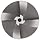 YG-1 E2237 Cobalt Steel Corner Rounding End Mill, General Purpose, Uncoated (Bright) Finish, Single Cut, 4 Flutes, Non-Center Cutting