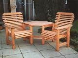 Outdoor Living : COMFY RANGE CORNER SEATS WITH TABLE