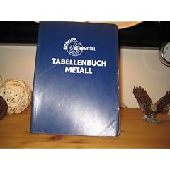 Europa Lehrmittel - Tabellenbuch Metall