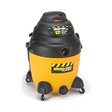 Shop-Vac 9541210 12-AMP Industrial SR Wet/Dry Vacuum, 12-Gallon