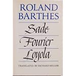 Sade: Fourier : Loyola book cover