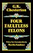 Four Faultless Felons by Gilbert Keith Chesterton ISBN 0486258521