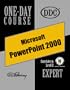 Powerpoint 2000 Expert One Day Course