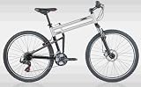 71SMXP3LnPL. SL160  SwissBike TX Aluminum Folding Mountain Bike (20 Fram)  Silver