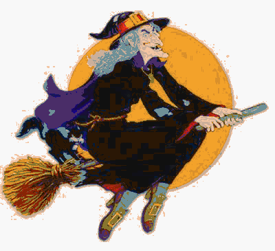 Beistle - 01626 - Witch Cutout- Pack of 12