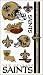 NFL Temporary New Orleans Saints Tattoo