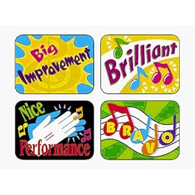 Music Rewards Applause Stickers
