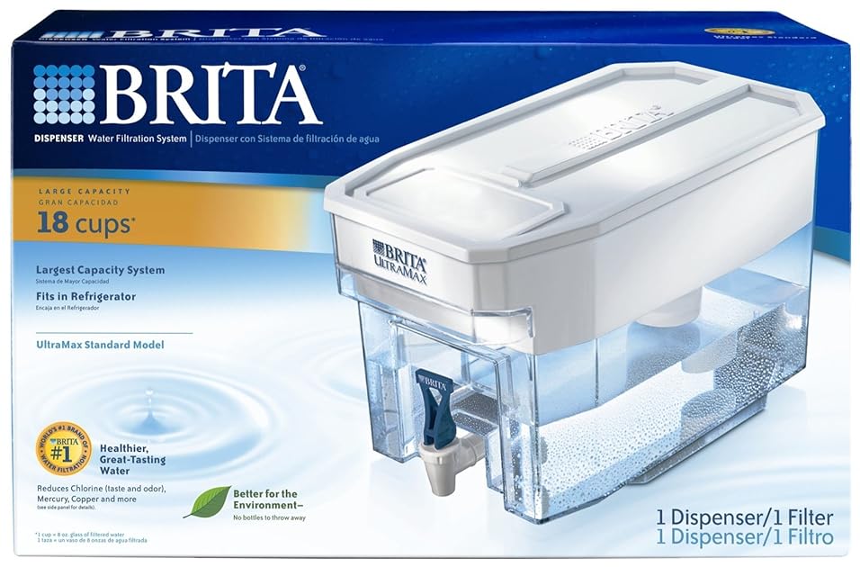 Brita Dispenser Refrigerator Plastic 188 Oz Boxed 0060258350340 Buy new and used Home