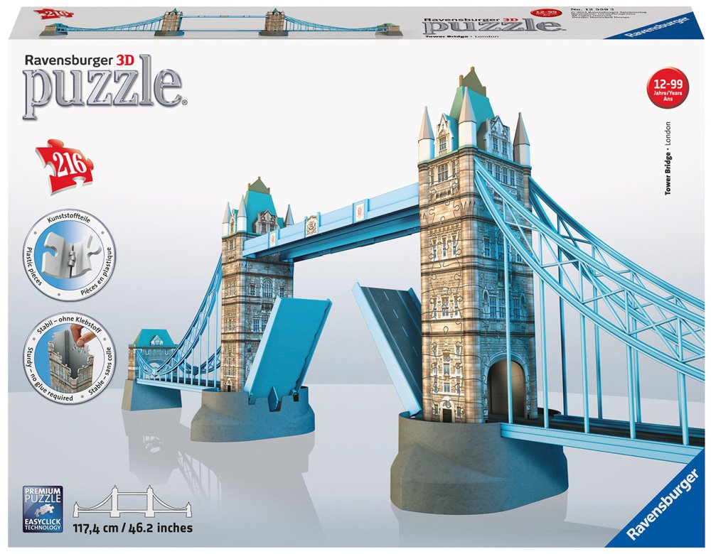 Amazon.com: Ravensburger Tower Bridge 3D Puzzle: Toys & Games Amazon.com: Ravensburger Tower Bridge 3D Puzzle: Toys & Games
