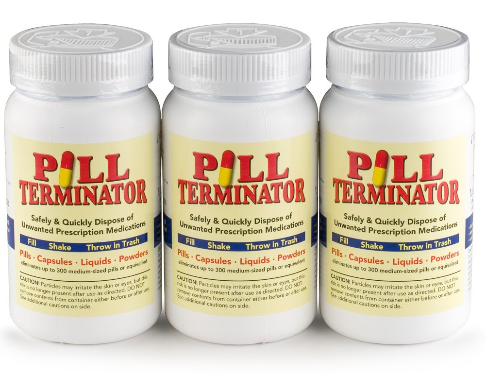 Amazon.com: Pill Terminator - Safe Pill Disposal Container, Pack ... Amazon.com: Pill Terminator - Safe Pill Disposal Container, Pack ...