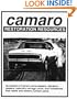 Camaro Restoration Resources