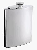 Visol 7 oz Satin Finish Liquor Flask