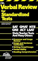 Verbal Review for Standardized Tests (Cliffs Test Prep)